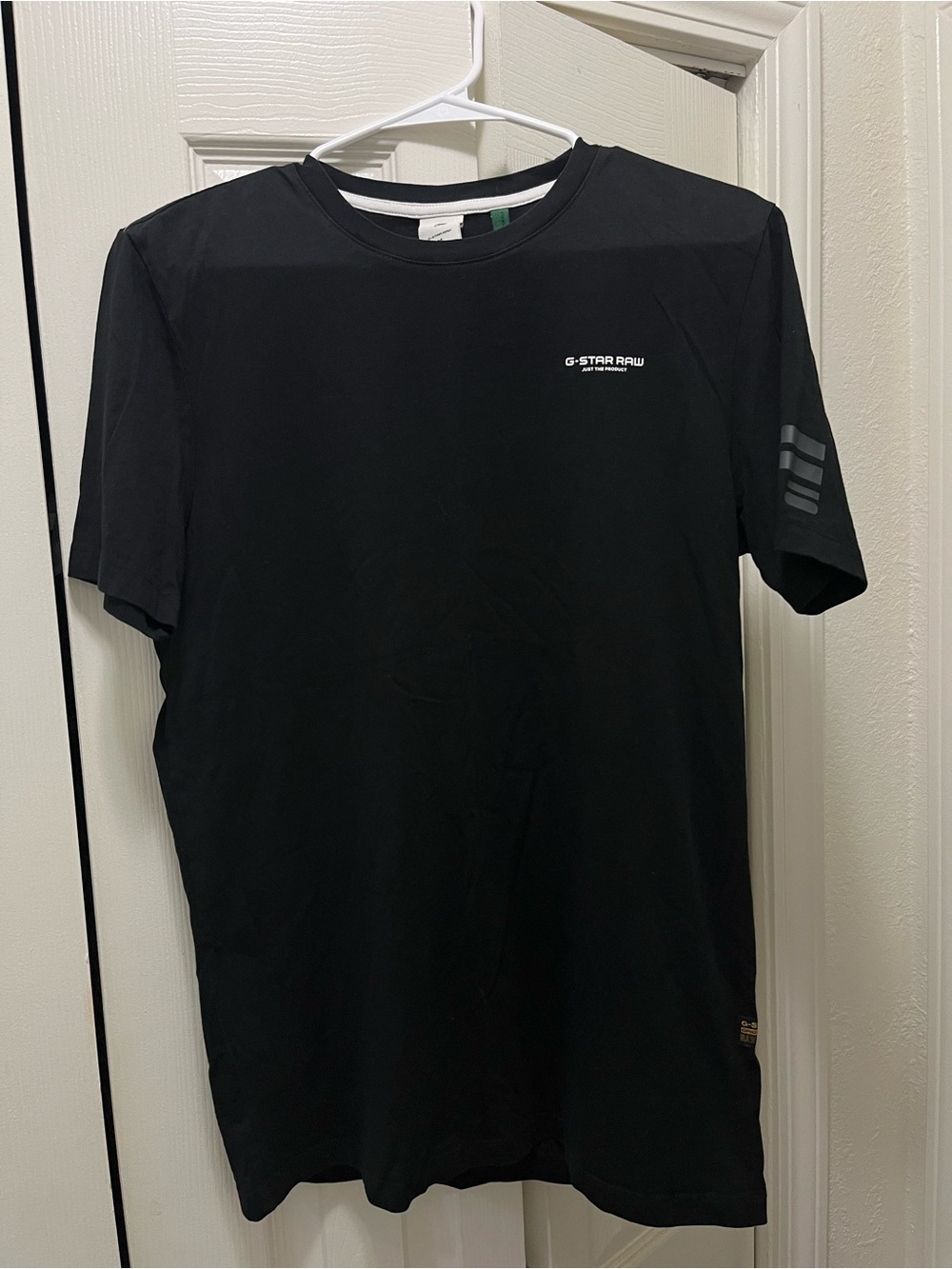 G-Star Raw Black Short Sleeve Logo Tee